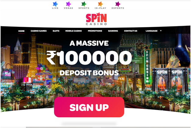 Advantages of Spin Casino